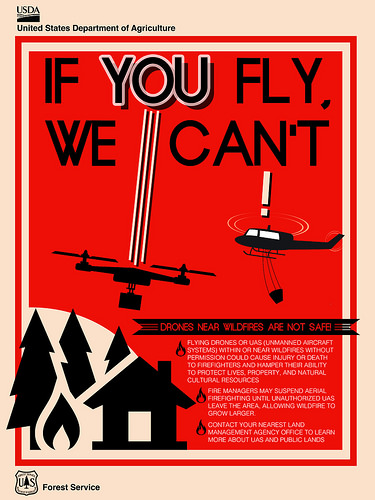 Unauthorized Drones Near a Wildfire can Cost and Kill