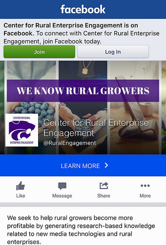 Growing Rural Economies and Opportunities through Social Media