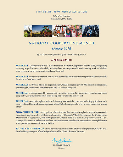 Empowering America: USDA’s Cooperative Month Celebration