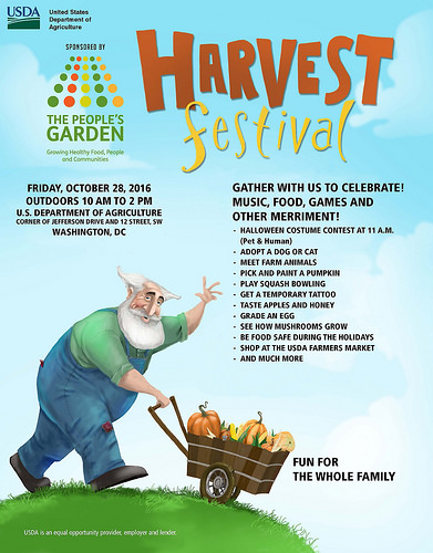 Celebrating Seasonal Variety at the USDA Fall Harvest Festival