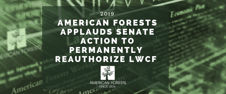 American Forests Applauds Senate Action to Permanently Reauthorize LWCF 